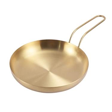 Imagem de Travessa de patê de bife, frigideira de fajita, de aço inoxidável, panela de paella, panela de todos os dias, vaporizador de frutos do mar, panela de cozimento com alça de indução para cozinha