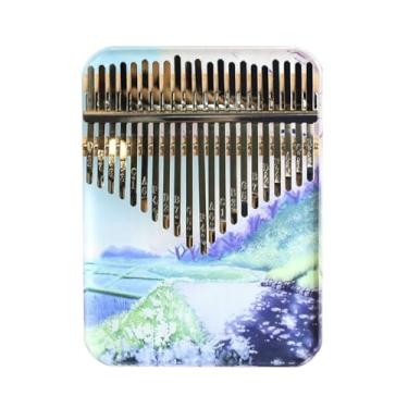 Imagem de Piano de polegar profissional de 21 teclas iniciante piano de dedo kalimba kalimba profissional