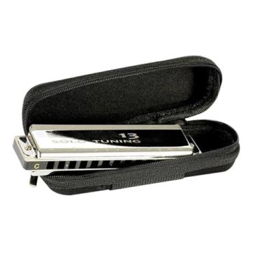 Imagem de Gaita solo profissional de 13 furos C D G adequada para iniciantes (Solo G)