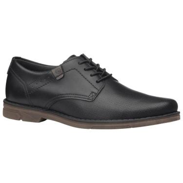 Imagem de Sapato Social Com Cadarço Pegada PGD 175101 Masculino - Preto