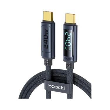Imagem de Cabo USB C Para C 240W PD 3.1 Carregamento Rápido Para iPhone 15 16 Xi