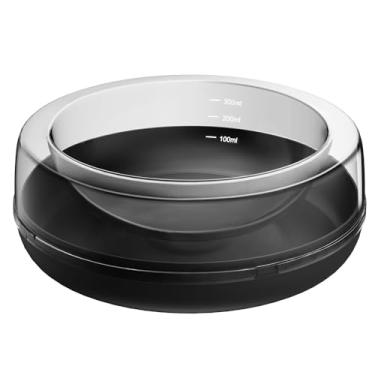 Imagem de Bacia de Água e Comida 2-em-1 para Gato Cachorro Interativa Balançante Pets Indoors Outdoors Whisker Fatigue Pet Prato Tipo Combinado