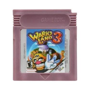 Imagem de Cartucho De Jogo GBC De 16 Bits Console Wario Land Donkey Kong Yoshi M