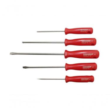 Imagem de Jogo De Chaves Fenda E Phillips Gedore Com 5 Peças R38001005