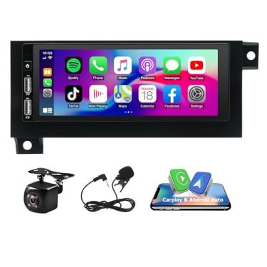 Imagem de 4G + 64G estéreo automotivo para Jeep Cherokee XJ 1997-2001 6,86 polegadas tela sensível ao toque Android 14 sem fio Carplay Android Auto Car Radio Unidade de navegação GPS com Bluetooth WiFi FM/RDS