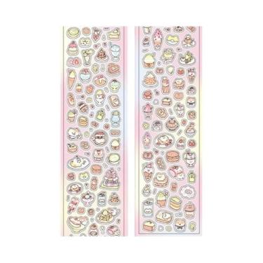 Imagem de Fita Adesiva Recortada Em Estilo Cartoon Guca 4 Estilos 1 Rolo DIY Álb