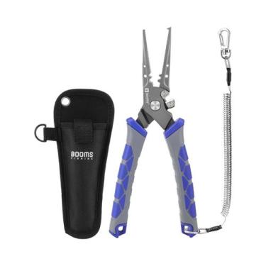 Imagem de Alicate De Pesca Em Aço Carbono Multifuncional Cortadores De Linha Tra