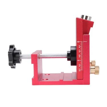 Imagem de AYNEFY Kit de Gabarito para Furo de Bolso, Localizador de Carpintaria Em ângulo de Junta de Madeira Brocas Escalonadas Conjunto de Gabarito de Parafuso Portátil Kit de Broca de