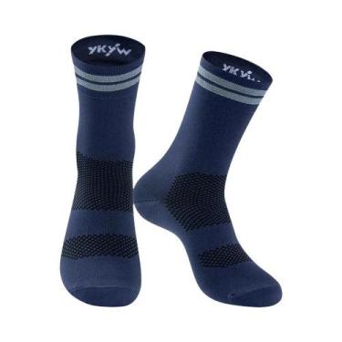 Imagem de Meias De Compressão Respiráveis Unissex Para Ciclismo, Corrida E Espor