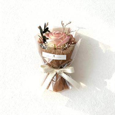 Imagem de Flores artificiais, buquê de bolso, mini flores artificiais, bolso, rosas falsas, girassol, buquê portátil, lembrança, presente de data para entes queridos A