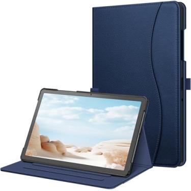Imagem de Fintie Capa para Samsung Galaxy Tab A9 Plus/A9+ 5G 11 polegadas modelo 2023 (SM-X210/X216/X218), capa traseira com suporte inteligente de visualização em vários ângulos com bolso despertar/hibernar