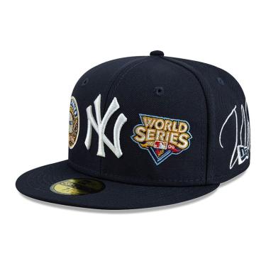 Imagem de Boné New Era 5950 MLB NY Yankees Champs Historic World Series-Masculino