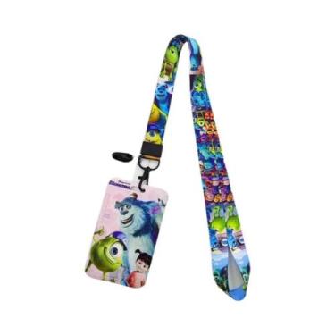 Imagem de Cordão De Identificação Monsters University Disney, Porta-Crachá Para 
