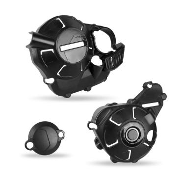 Imagem de Protetor Tampas Laterais Motor Amx Crf 300f Sahara 300 Tornado 300l