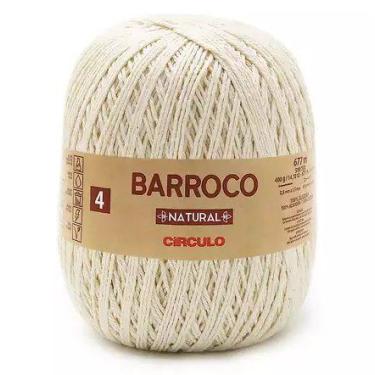 Imagem de Barbante Barroco Natural Fio 4 400g - Círculo - no-brand