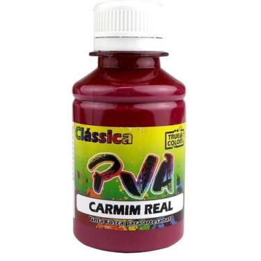Imagem de Tinta PVA Fosco True Colors 7157 Carmim Real 100ml para Artesanato - n