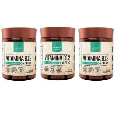 Imagem de Kit 3x Vitamina B12 (Vegana) - Nutrify 60 cápsulas-Unissex