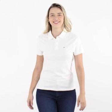 Imagem de Camiseta Polo Tommy Slim Essential  - Feminino-Feminino
