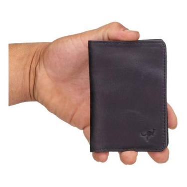 Imagem de Carteira Porta Documentos/Rg Vertical Couro Legítimo Compacta - Ello G