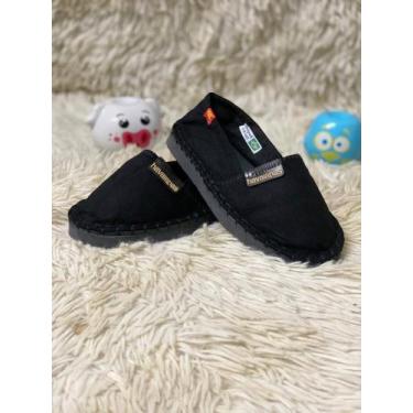 Imagem de Alpargata Infantil Sapatilha Havaianas Tradicional, Preto, 30