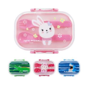 Imagem de Pote Para Lanche 2 Andares 400ml Pimpolho Jacki Design Infantil Escola