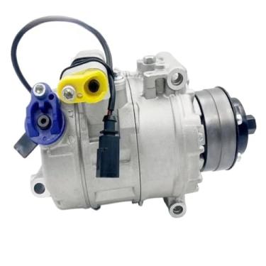 Imagem de ZZXXYY Compressor CA 4F0260805L 4E0260805Q 7P6820803B compatível com VW Touareg 4.2 V8, Audi, substituição de ajuste direto 1:1, resfriamento rápido, reduz a economia de consumo de combustível