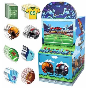 Imagem de HEIPINIUYE Cartões de Dia dos Namorados para crianças, console de jogos, caixa de cartão de dia dos namorados para crianças, sala de aula, escola, troca de presentes, artigos de festa, caixa de