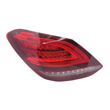 Imagem de FLJOYOEU Luz de freio C200 C180 C300, para-choques traseiros, lanternas traseiras, lanterna traseira, compatível com Mercedes Benz W205 C-Class 2019-2021 (lado esquerdo)