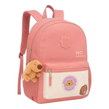 Imagem de Mochila, Clio, Capivara Vibes, 43 cm, Sortida