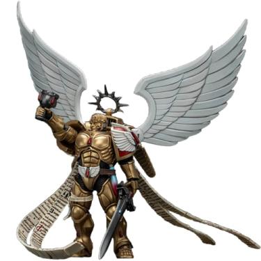 Imagem de JOYTOY Warhammer 40k Blood Angels 1/18 Figura de ação Blood Angels The Sanguinor com Encarmine Broadsword Presentes Colecionáveis, Brinquedos para Crianças 15+ e Adultos 12,5 cm