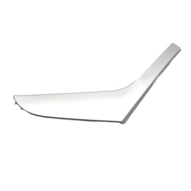 Imagem de Compatível com vw golf 6 gti mk6 2009 2010 2011 2012 2013 2014 acessórios interiores do carro maçaneta da porta capa painel guarnição substituição(Silver Left)