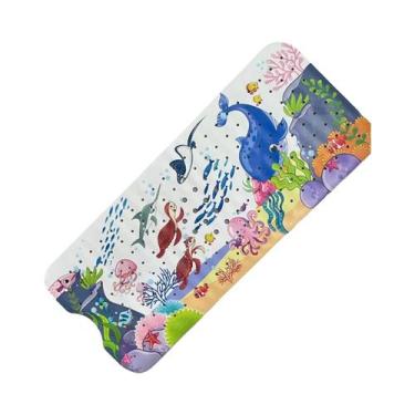 Imagem de Tapete De Banheira Antiderrapante Extra Longo Com Desenhos Animados 40