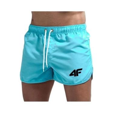Imagem de Shorts De Praia Masculinos De Secagem Rápida Para Natação E Surf, Calç
