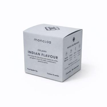 Imagem de Chá Preto Indian Flavour Moncloa 15g. Caixa com 10 Sachês.