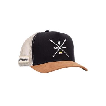 Imagem de Boné Plata O Plomo X Preto Aba Caramelo-Unissex