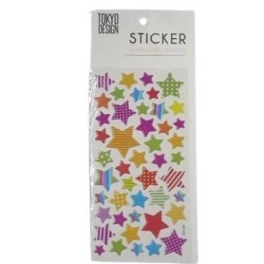 Imagem de Duas cartelas de Adesivos Stickers Decorativo - Tokyo Design