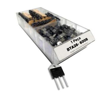 Imagem de Transistor Triac Bta26-600B Bta26 600 B - 800V 25A - Chipsce