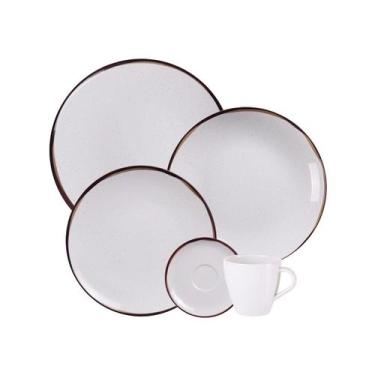 Imagem de Jogo de Jantar Canyon Porcelana Decorada 40 Peças Tramontina