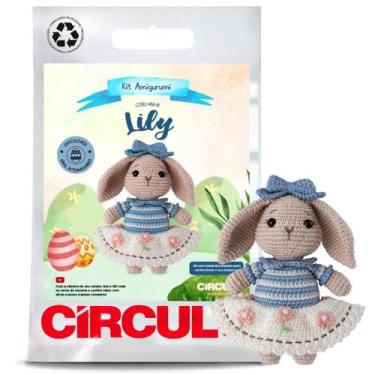 Imagem de Kit Amigurumi Páscoa 2026 Círculo - Coelhinha Lily