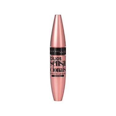Imagem de Maybelline NY Lash Sensational Sky High Máscara de Cílios Lavável, Escova Flexível, Alongamento Sem Limites com Extrato de Bambu e Fibras, Impacto de Todos os Ângulos, Preto 7,2ml