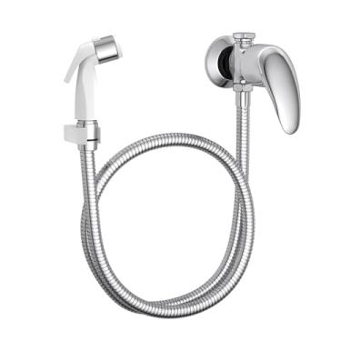 Imagem de Ducha higiênica com registro e derivação Smart, Deca, Cromado, 1984.C71.ACT