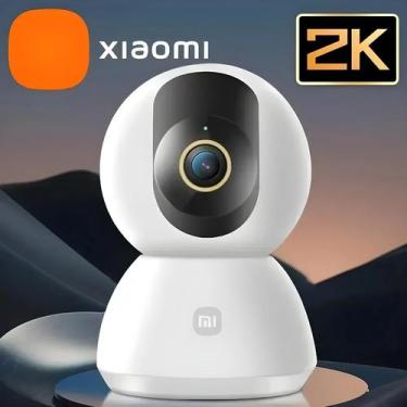Imagem de Câmera Inteligente Xiaomi 2K HD 1296P Com Ângulo De 360 graus, Monitor