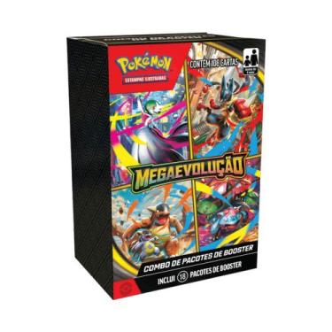 Imagem de Combo De Booster Pokemon TCG Mega Evolução 1 Copag - 35665