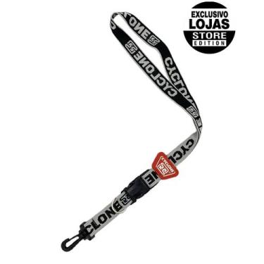 Imagem de Chaveiro Cyclone Cordão Premium New, Preto, Vermelho, U