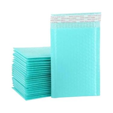 Imagem de Envelopes Bolha Autoadesivos Rosa 100pcs Envelopes Almofadados Para Li