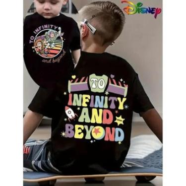Imagem de Camiseta Infantil Buzz Lightyear Toy Story Filme Disney-Unissex