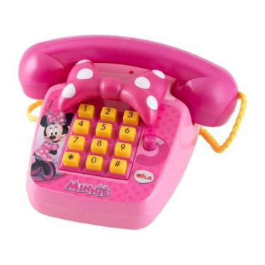 Imagem de Brinquedo Educativo Telefone Sonoro Minnie 3+ ANOS - Elka, Colorido, M