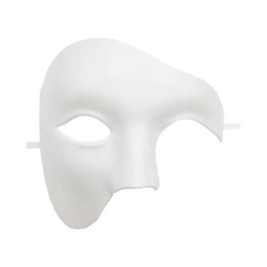 Imagem de Máscara Vintage Antiga Fantasma De Um Olho Só, Meia Face, Para Carnava