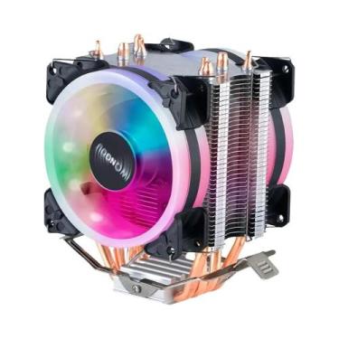 Imagem de Cooler De CPU RGB 90mm IWONGOU X99, Radiador De Processador Com 4 Heat