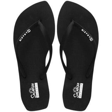 Imagem de Chinelo Ramarim Solarize Feminino Bico Folha Tiras Lisas Cor:;Tamanho:35/36-Feminino